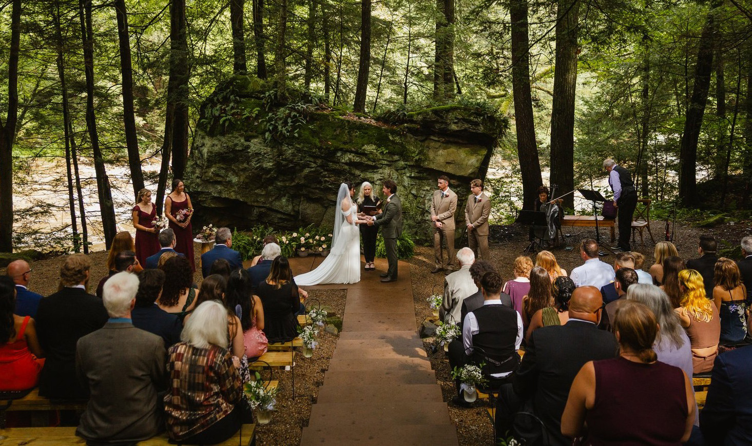 Outdoor Woods Wedding Venue PA